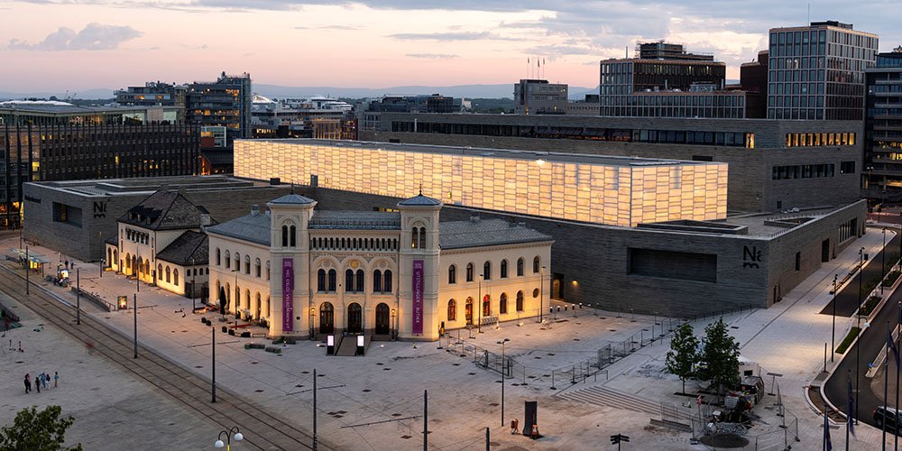 The new National Museum in Oslo and becomes the largest cultural building in the Nordic region