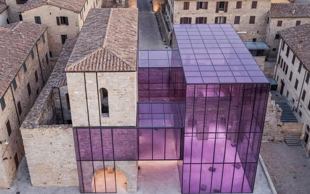 Past Meets Future in Purple: AI, Architecture, and the Rewriting of Heritage